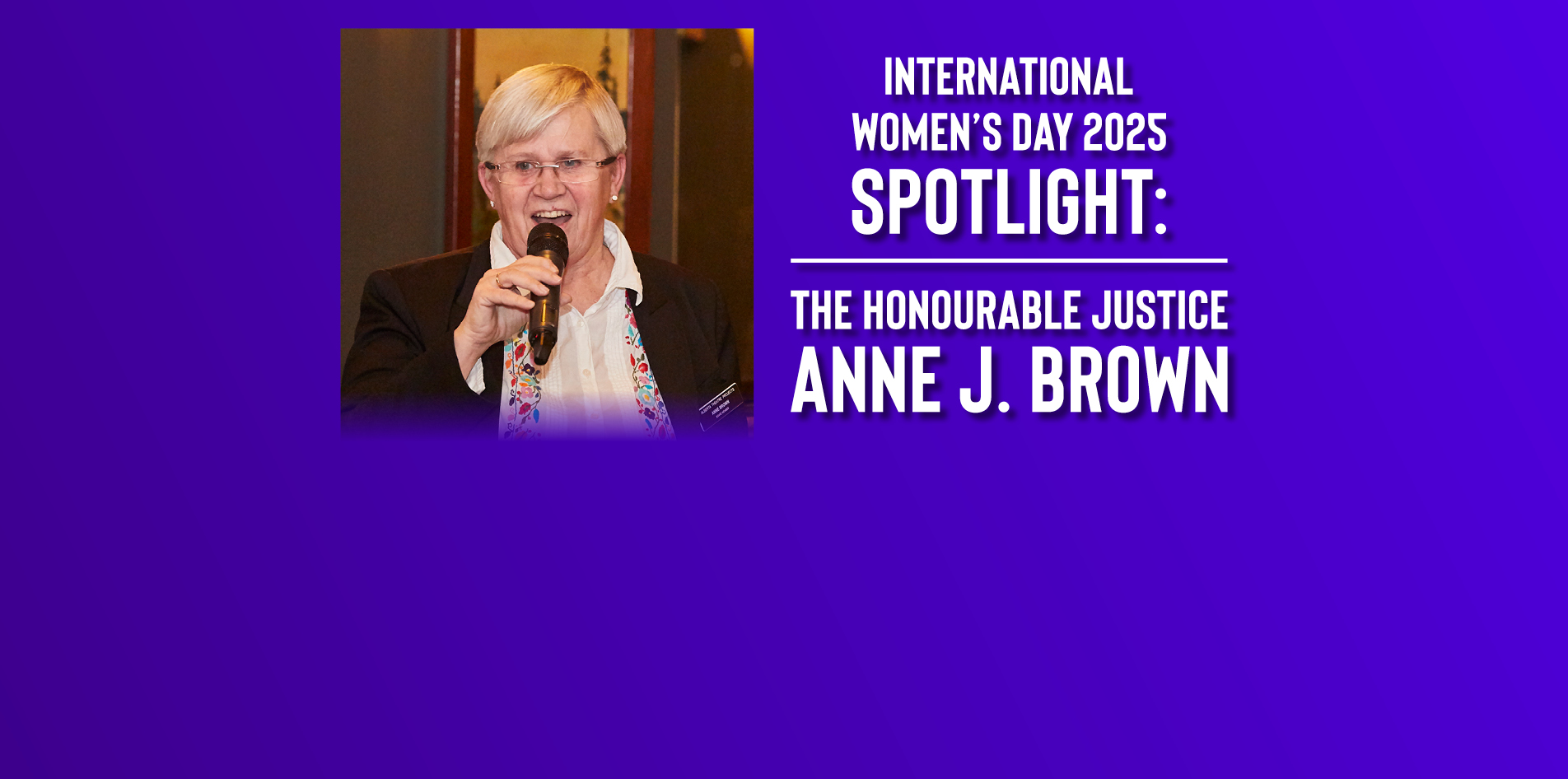 International Women’s Day 2025 Spotlight: Anne Brown